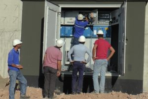 Cerablus'a 3 yıl sonra elektrik