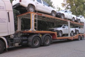Cerablus'a pikap sevkiyatı