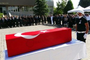 Şehit polis i&ccedil;in Muğla'da t&ouml;ren