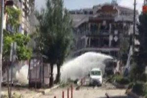 Van'da patlama!