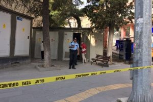 Emniyet m&uuml;d&uuml;rl&uuml;ğ&uuml; karşısındaki trafoda patlama