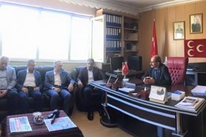 Bakan Ağbal, MHP ve AK Parti'yi ziyaret etti