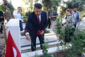 Bakan T&uuml;fenkci'den anlamlı ziyaret