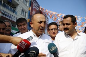 &Ccedil;avuoğlu, Kerry ile Suriye'deki ateşkesi g&ouml;r&uuml;şt&uuml;