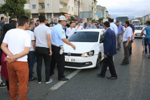 Bursa'da otomobilin &ccedil;arptığı &ccedil;ocuk ağır yaralandı