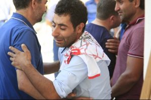Bursa'da trafik kazasında hayatını kaybeden &ccedil;ocuğa g&ouml;z&uuml; yaşlı veda