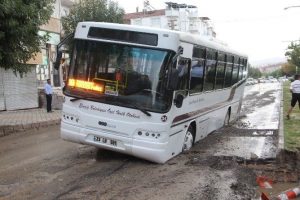 Elazığ'da sağanak yağış
