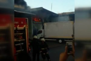 İstanbul'da korkutan yangın