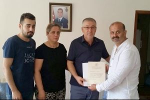 Bursa'da şehidin ailesine Başbakan'dan mektup