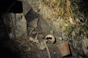 Bursa'da &ccedil;&ouml;mlek ve insan kemikleri bulundu