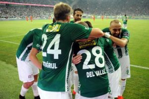 Bursaspor'da 3 puan sevinci