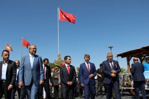 15 Temmuz Demokrasi Şehitleri Anıtı a&ccedil;ıldı