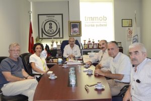 Bursa milletvekili Kayışoğlu'dan TMMOB'a ziyaret