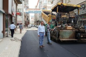 Bursa Gazhane Caddesi'ne makyaj