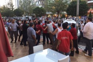 Tezgah kavgası: 3 yaralı