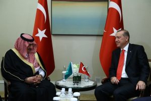 Erdoğan Suudi Prens'le g&ouml;r&uuml;şt&uuml;
