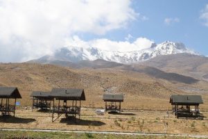 Erciyes'e mevsimin 3. karı yağdı