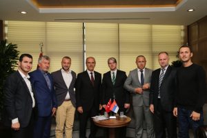 Bursa B&uuml;y&uuml;kşehir Belediye Başkanı Balkanlar'dan gelen konuklarını ağırladı