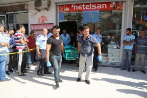 İş yerinde kanlı infaz