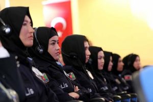 246 Afgan kadın Sivas'ta polis eğitimi alacak