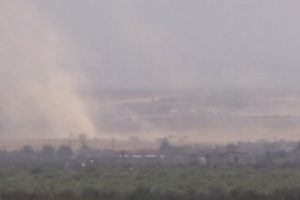 Roketin atıldığı DAEŞ mevzileri imha edildi