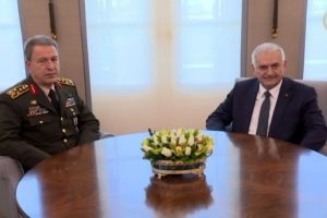 Genelkurmay Başkanı Orgeneral Akar'ı kabul etti