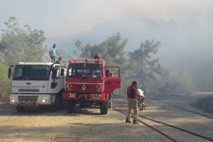 Mersin'de orman yangını