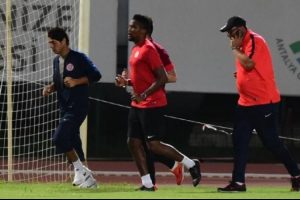 Eto'o antrenmanda, Antalyaspor ma&ccedil;ta