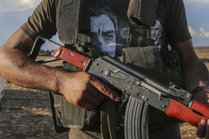 Fırat Kalkanı Harekatı'nda dikkat &ccedil;eken kare