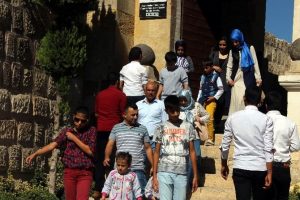 Gaziantep  Kalesi'ne turist akını