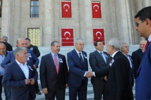 Kılı&ccedil;daroğlu, Muğla eski Milletvekili Ergin'in cenaze t&ouml;renine katıldı