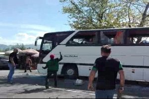 Holigan dehşeti kamerada