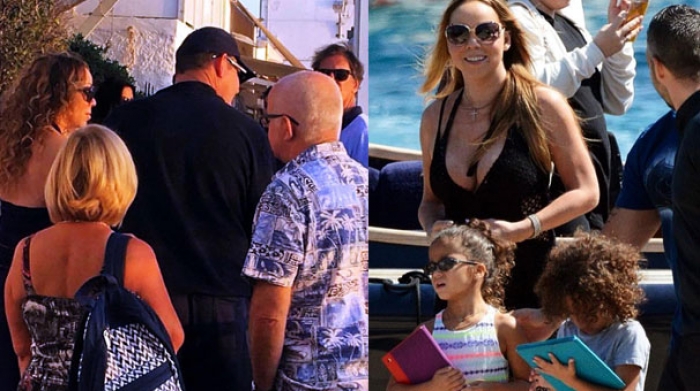 Mariah Carey, Bodrum'da tatil yapmış
