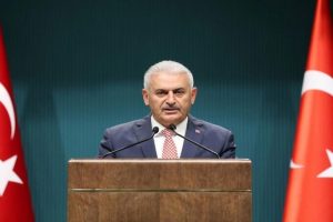 Yıldırım, İngiliz Bakan Johnson'u kabul etti