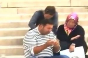 Anıtkabir'deki bu g&ouml;r&uuml;nt&uuml; sosyal medyada olay oldu