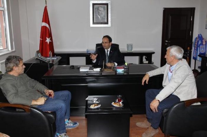 Trabzonspor'dan Beşikd&uuml;z&uuml;'ne ge&ccedil;miş olsun ziyareti