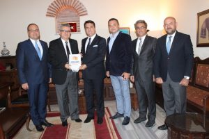 Bursa'da İMSİAD'a kentsel d&ouml;n&uuml;ş&uuml;mde iş birliği &ccedil;ağrısı