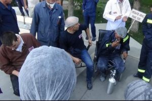Bisk&uuml;vi fabrikasında yangın: 18 iş&ccedil;i hastanelik oldu