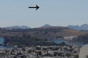 Bodrum'da UFO heyecanı