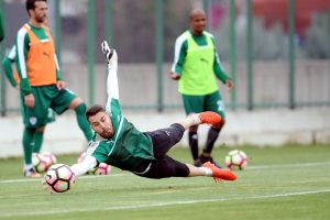 Bursaspor'da Gaziantepspor hazırlıkları s&uuml;r&uuml;yor