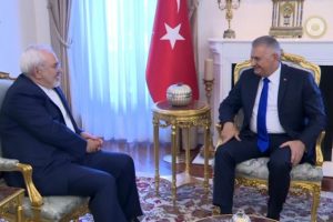 Başbakan İran Dışişleri Bakanıyla g&ouml;r&uuml;şt&uuml;