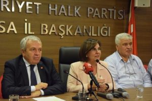 CHP Bursa İl Başkanlığı Salı S&ouml;yleşileri'ne vekil Gaye Usluer konuk oldu