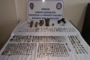 Giresun'da tarihi eser operasyonu