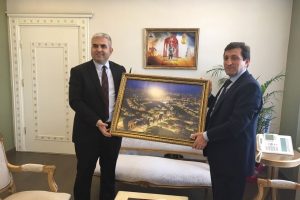 UEDAŞ'tan &Ccedil;anakkale Valisi Tavlı'yı ziyaret