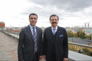 TOBB Başkanı Rıfat Hisarcıklıoğlu Moskova'da