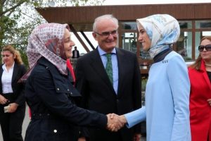 S&uuml;meyye Bayraktar Erdoğan Samsun'da