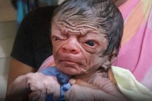 Ger&ccedil;ek Benjamin Button doğdu