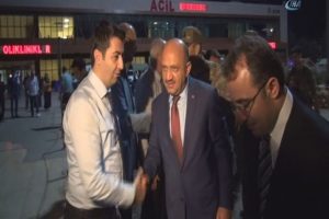 Bakan Işık'tan yaralı askerlere ziyaret