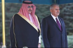 Başbakan Yıldırım, Suudi Arabistan veliaht prensiyle g&ouml;r&uuml;şt&uuml;