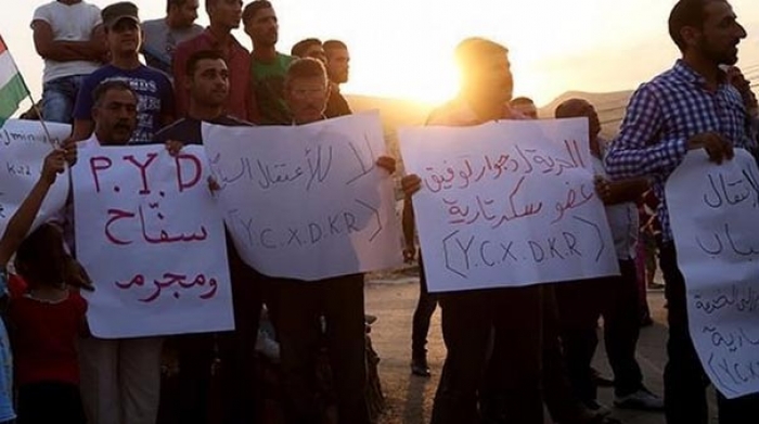 PYD, kendisine tepki g&ouml;steren K&uuml;rtler'i ka&ccedil;ırdı